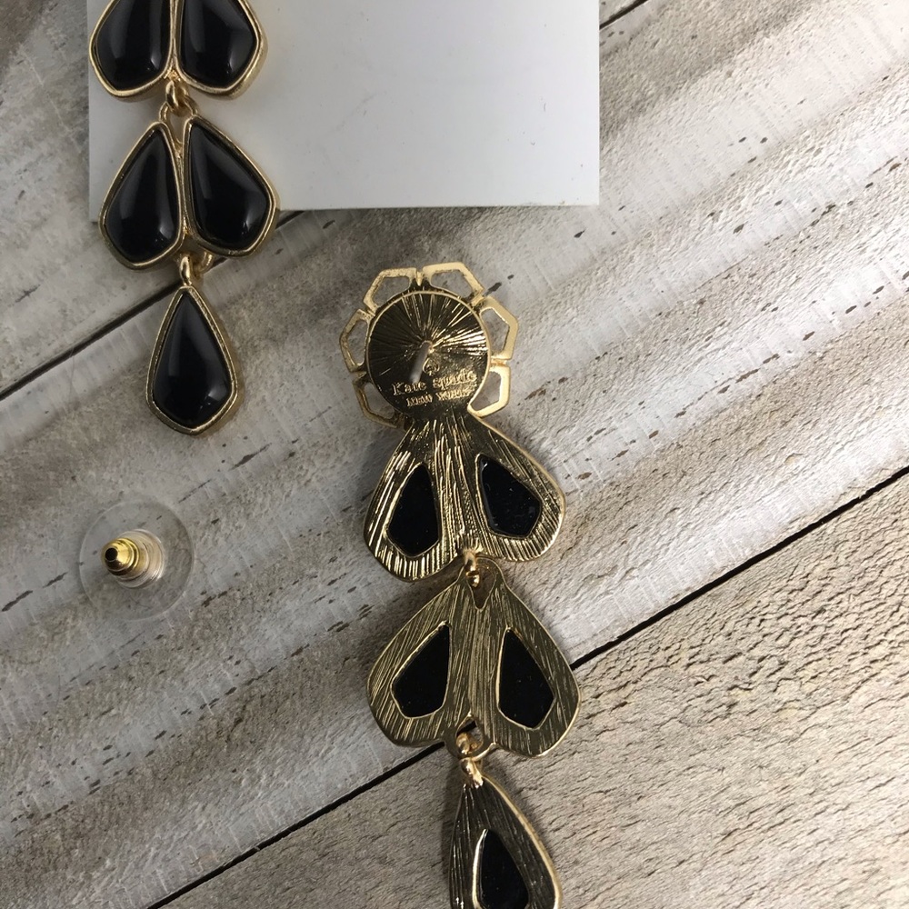 (REDUCED) NWOT KATE SPADE PEARL STUD EARRINGS 2’’ DANGLE - Picture 5 of 7